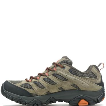 MERRELL MENS WATERPROOF LACE TRAINER - OLIVE